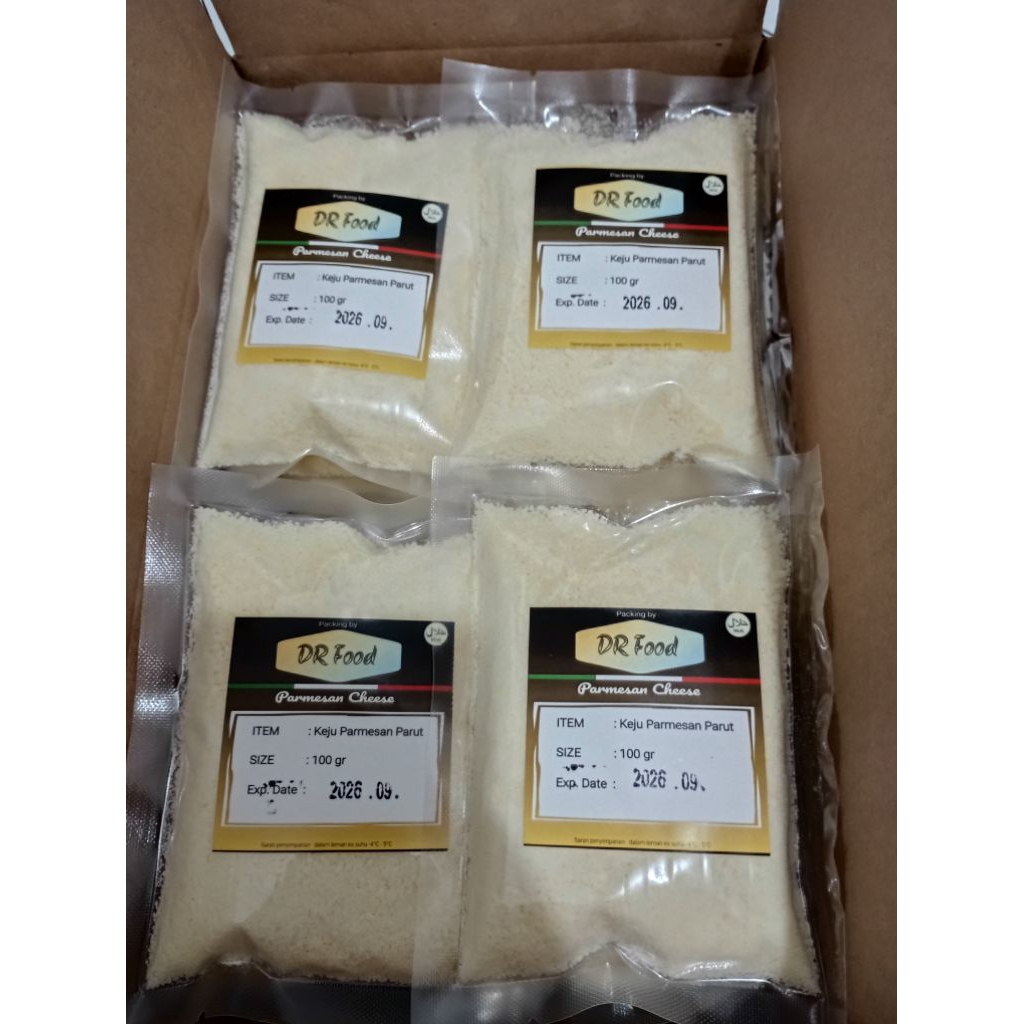 Keju Parmesan Parut 100gr