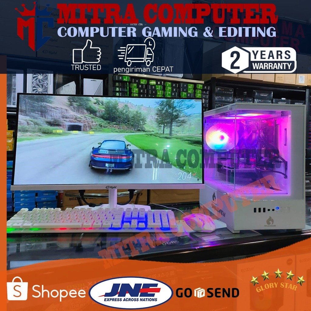 PC RAKITAN GAMING EDITING i5 4590 FULLSET SIAP PAKAI