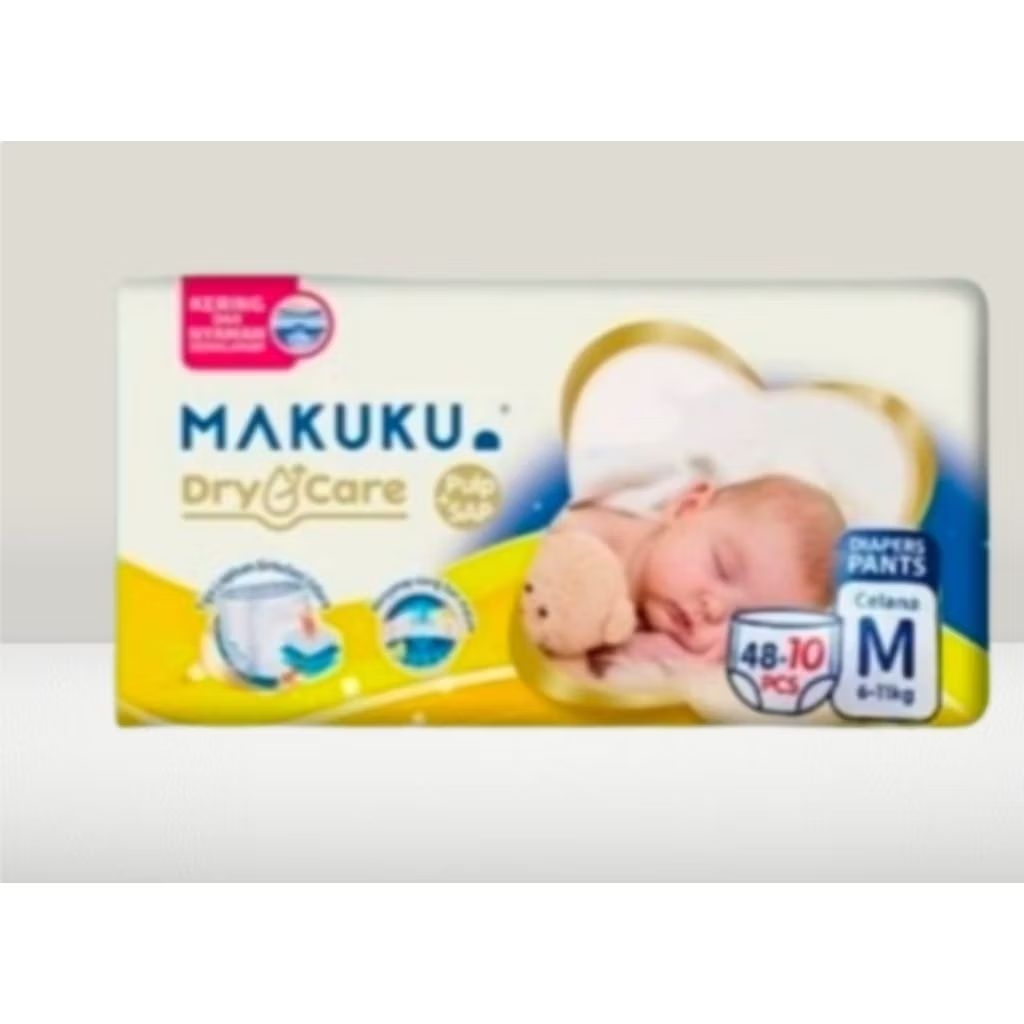 Pempers Makuku Dry Care Pants M48+10