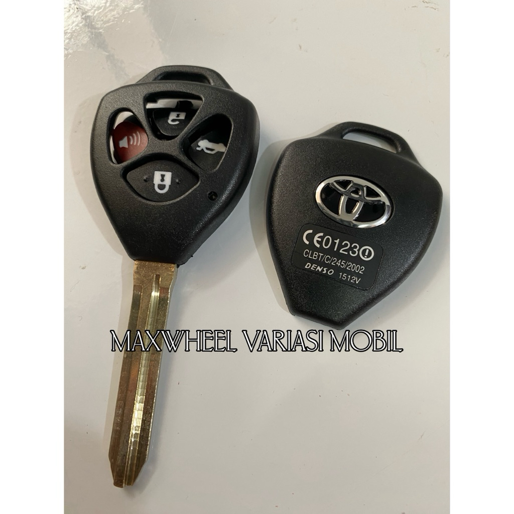 Jungle_Shop_ Casing Kunci Innova Fortuner Lama 4 Tombol Berkualitas
