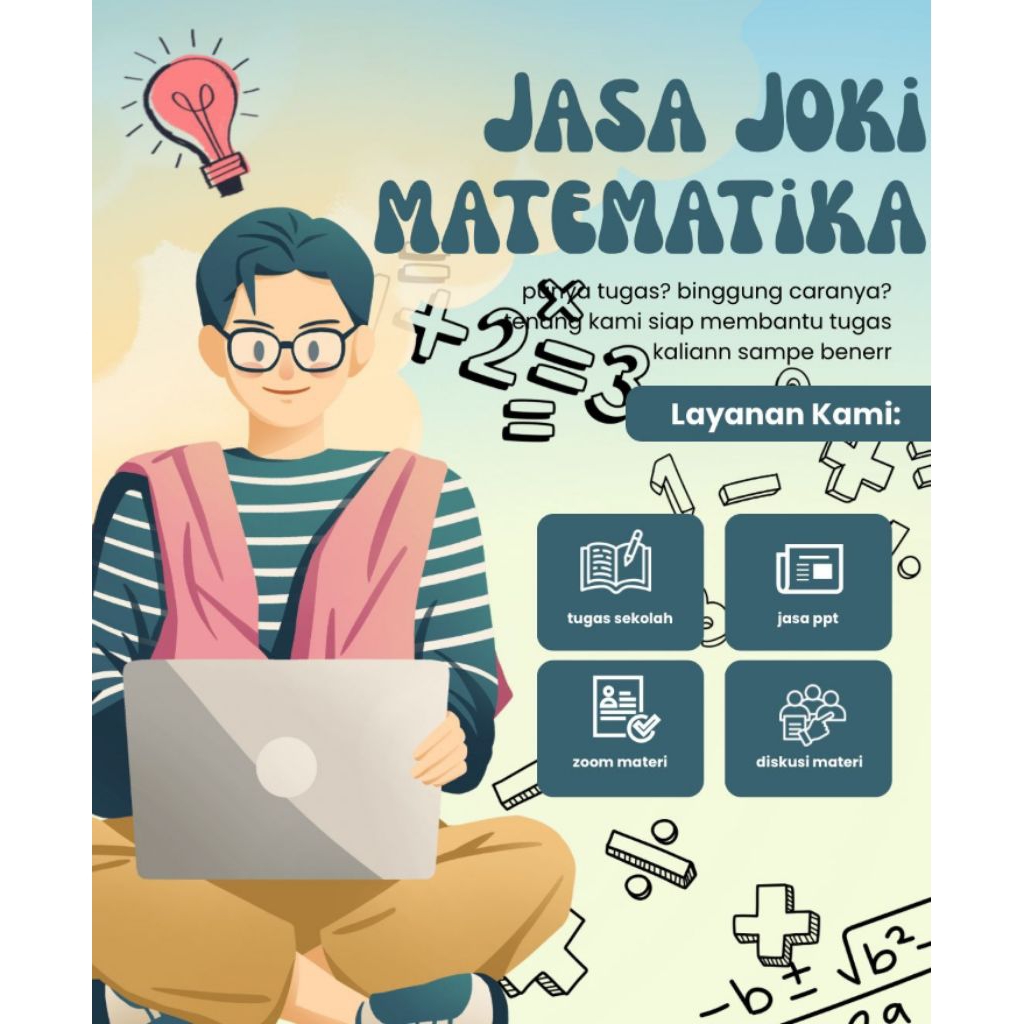 Joki soal matematika