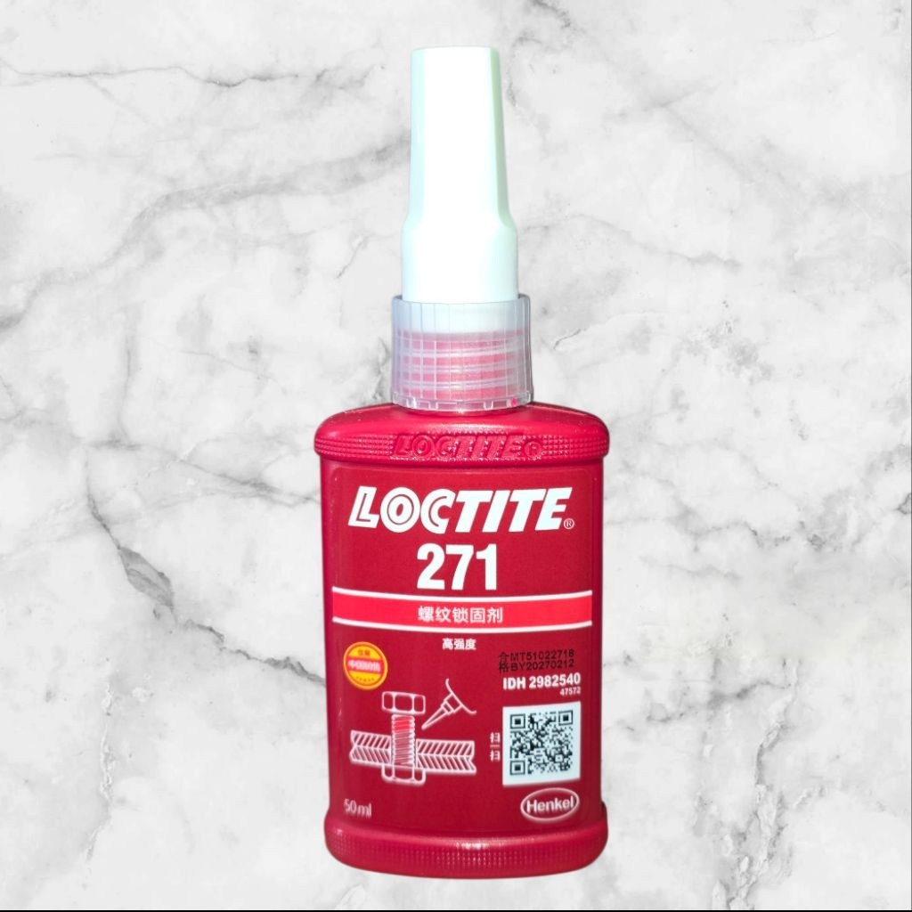 Original Loctite Lem Baut 271 Loctite Lem Sekrup 50 ml