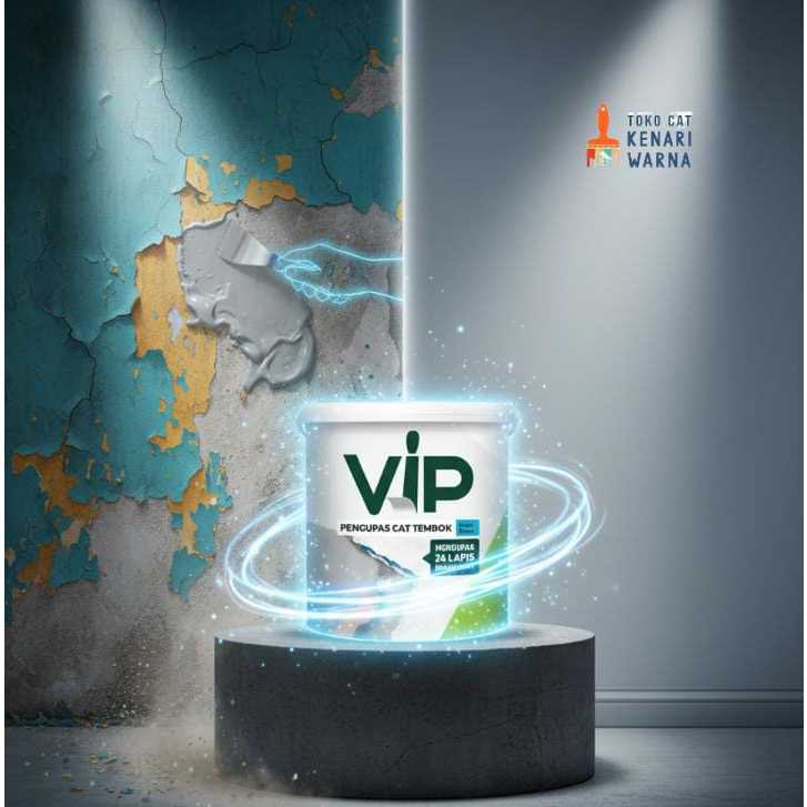 AVIAN VIP PENGUPAS CAT TEMBOK WATER BASED