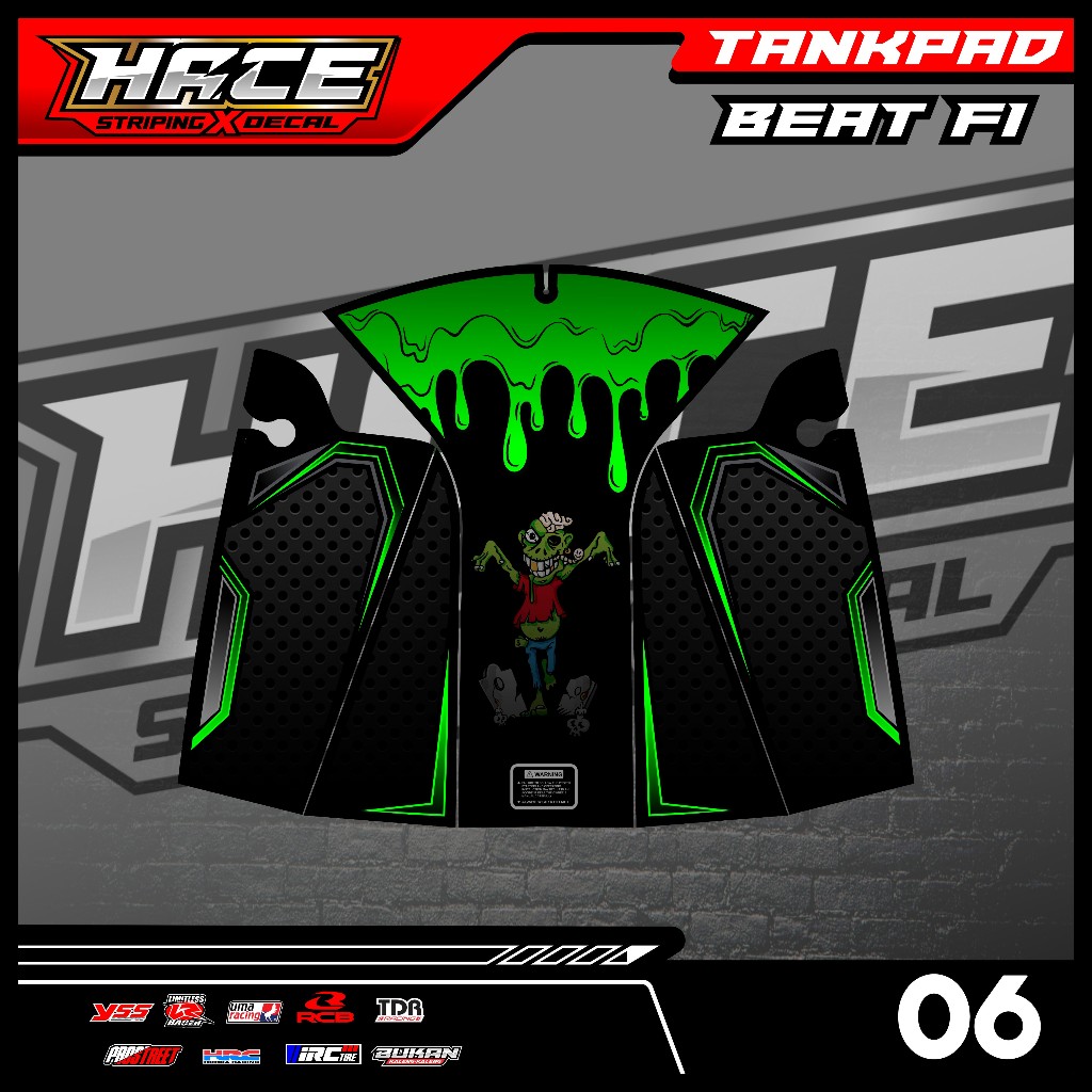 06 STICKER TANKPAD DASBOR BEAT FI - STIKER TANKPAD DASBOR BEAT FI