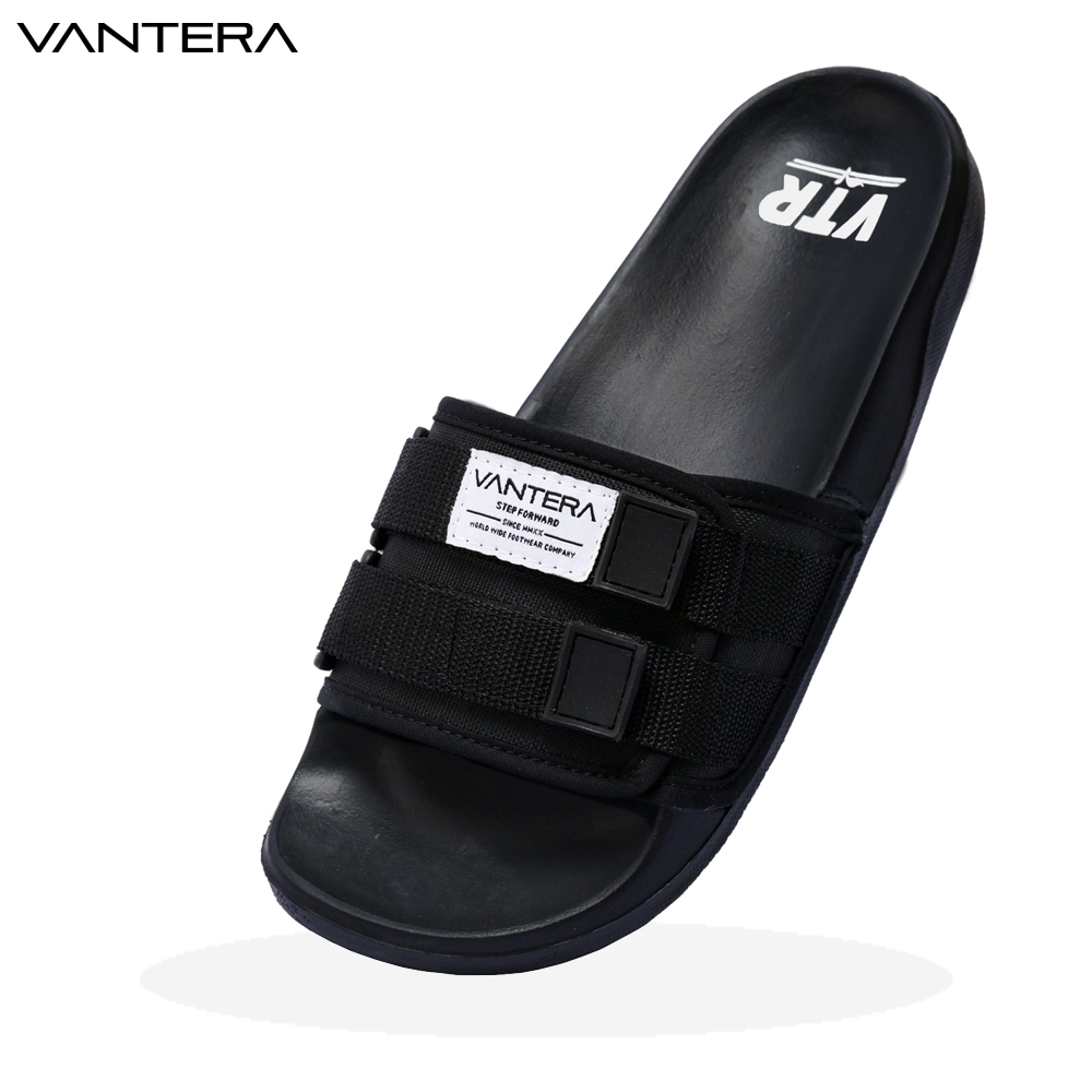 Vantera Official - Bae Black Sandal Slipper Sandal Pria Sandal Wanita Sandal Unisex