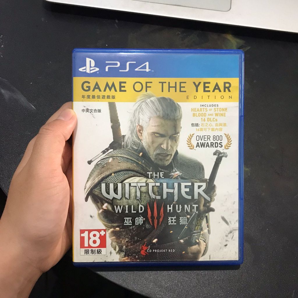 BD Kaset PS4 The Witcher 3 Wild Hunt Second