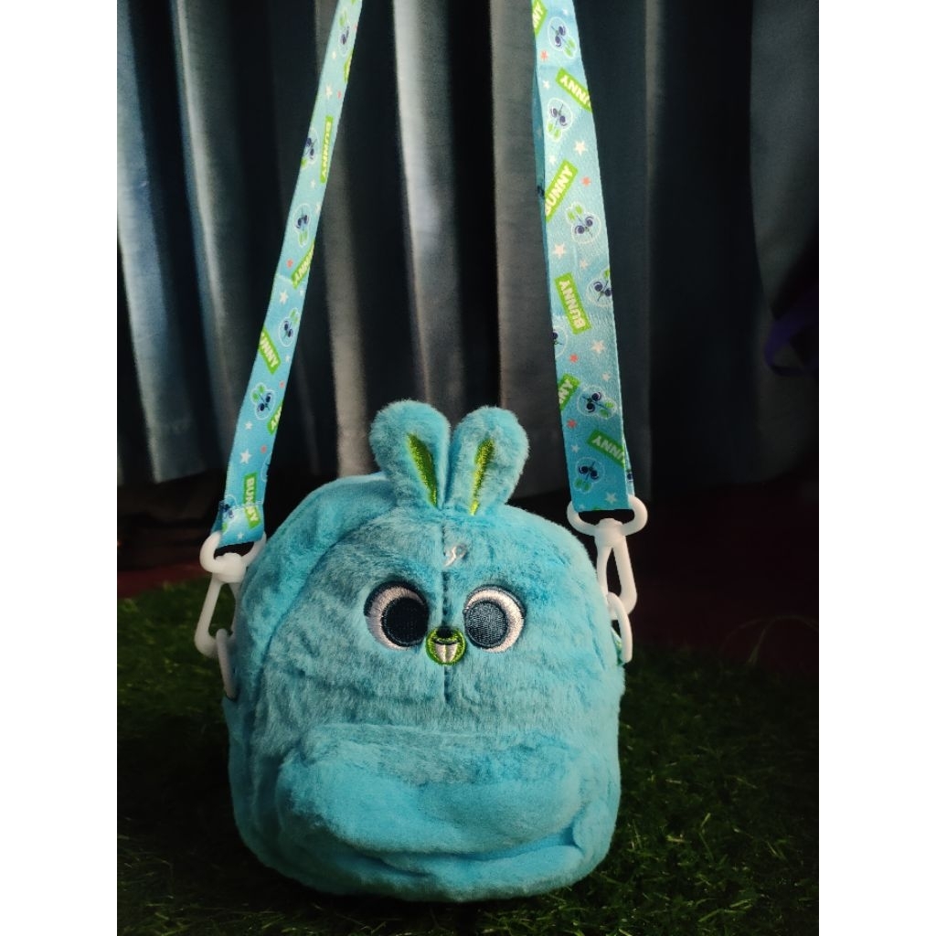 tas sling bulu anak toy story disney