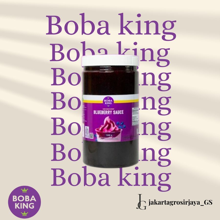 Boba King Blueberry Sauce