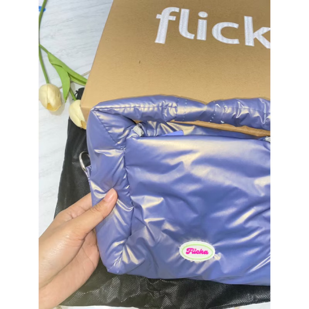 Baru Tas Flicka Cuties Soft Purple Tas Hangout Original