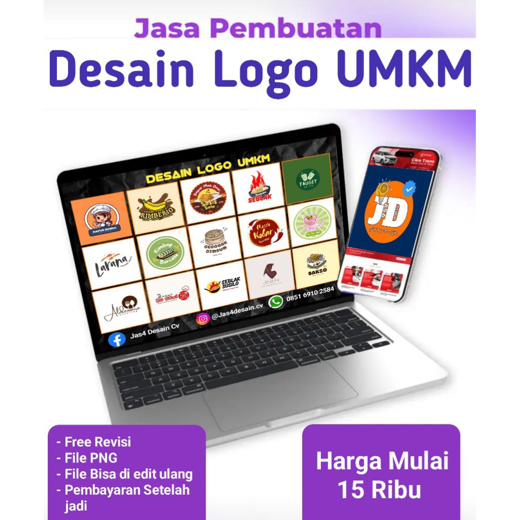 JASA DESAIN LOGO USAHA UMKM