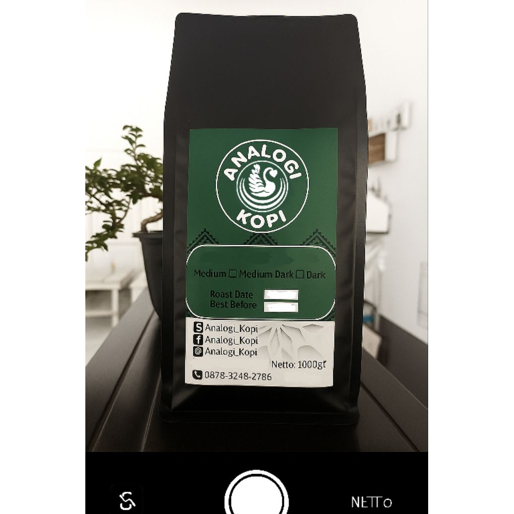 House Blend Biji Kopi / Beans Arabica Aceh Gayo + Robusta Lampung