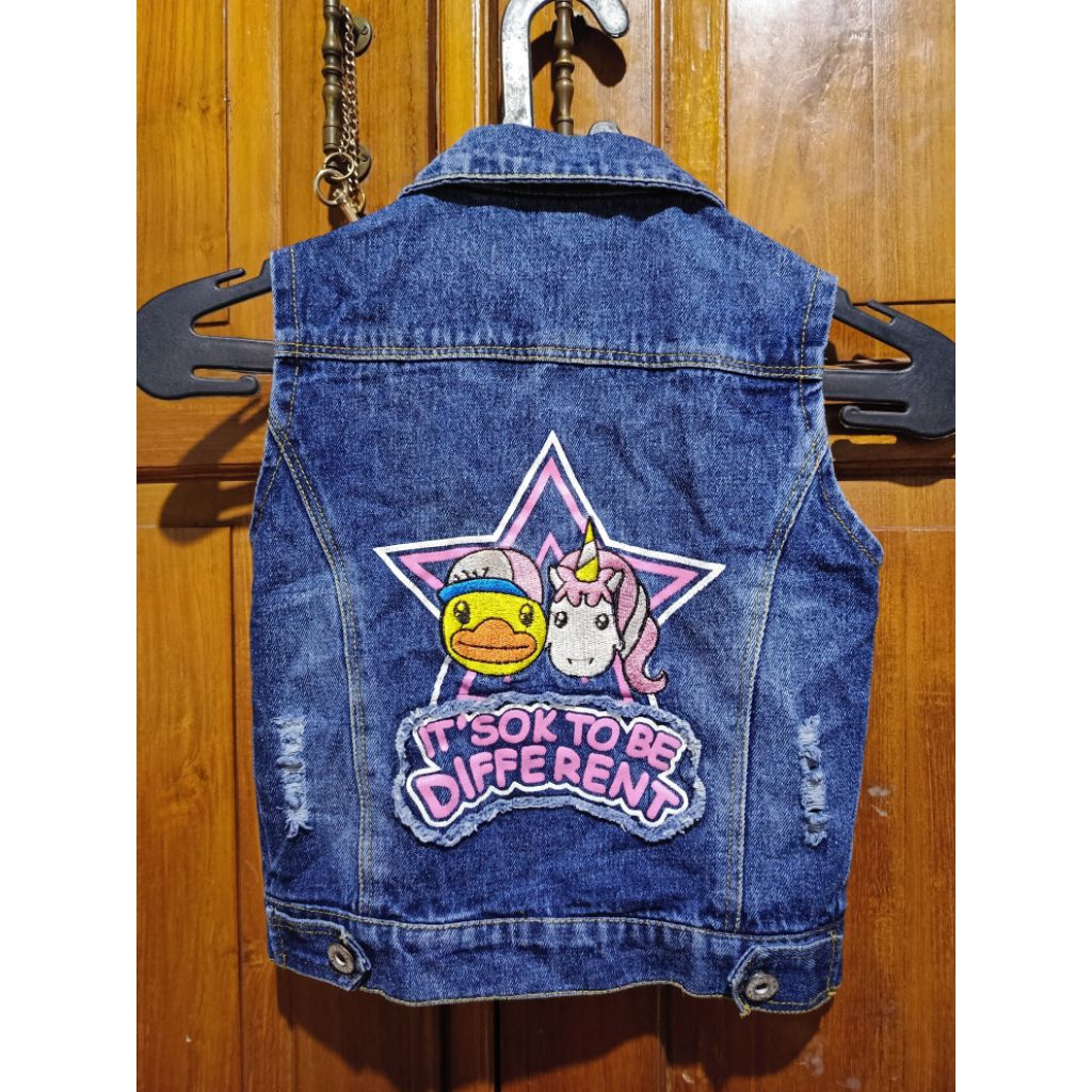 PL ROMPI JEANS ANAK PEREMPUAN 4-5th