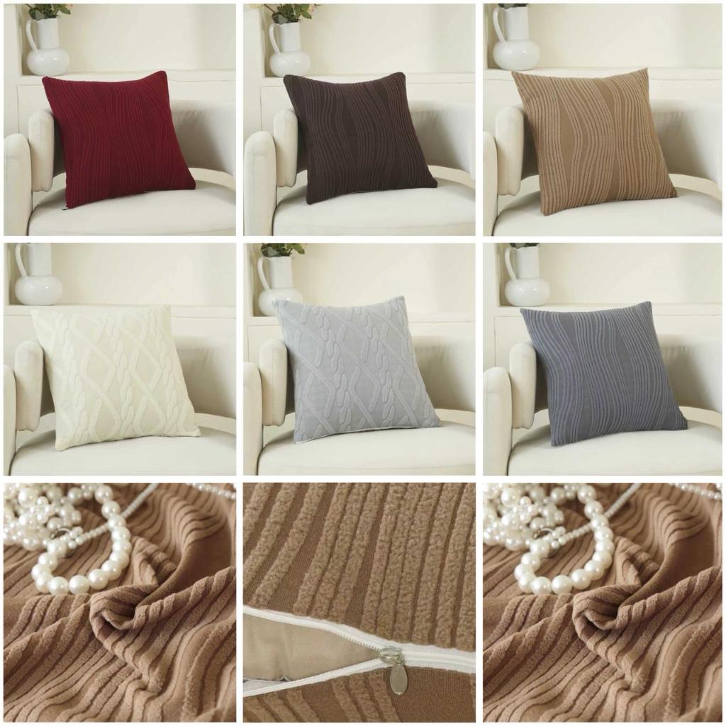 Sarung Bantal Sofa Bludru Tebal / Cover Sarung Bantal Sofa Elastis