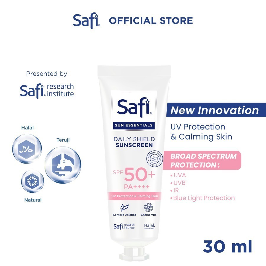 Safi Sun Essentials Daily Shield Sunscreen SPF 50+ 30ml / Sunscreen Safi