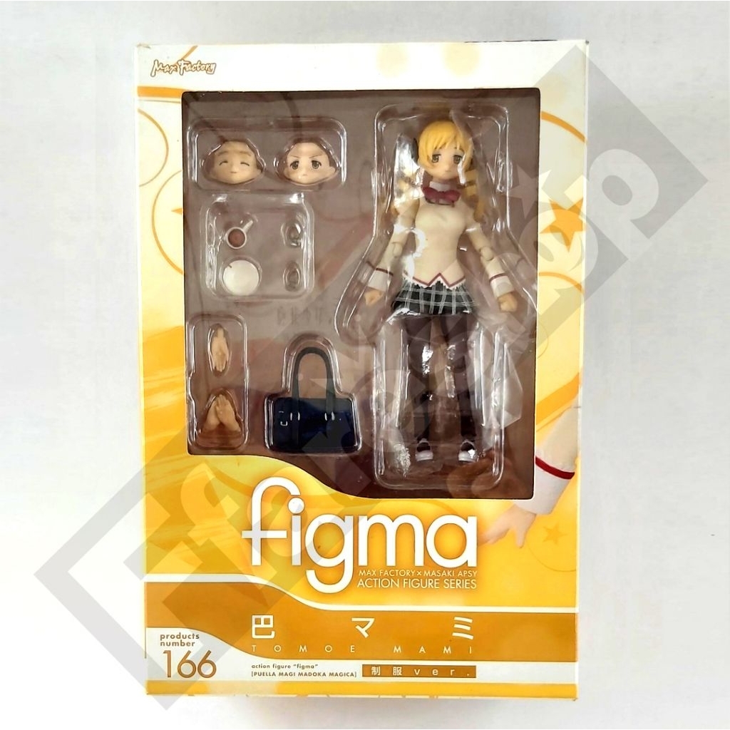 Figma Tomoe Mami versi Seragam Sekolah  figma no. 166
