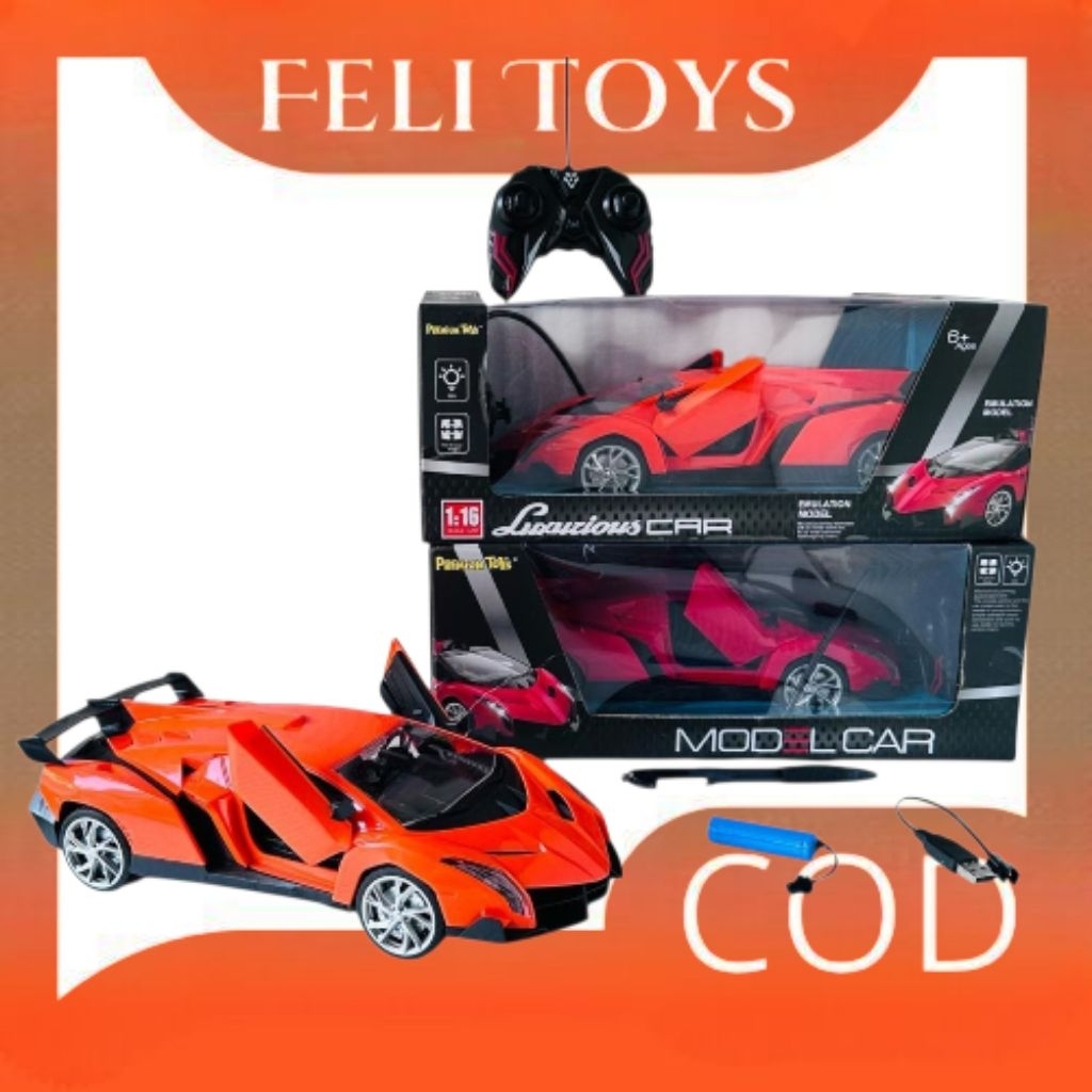 Feli toys RC LUXURIOUS CAR SCALE 1:16 Remote Control Mobil Remot RC car LUXURIOUS CAR