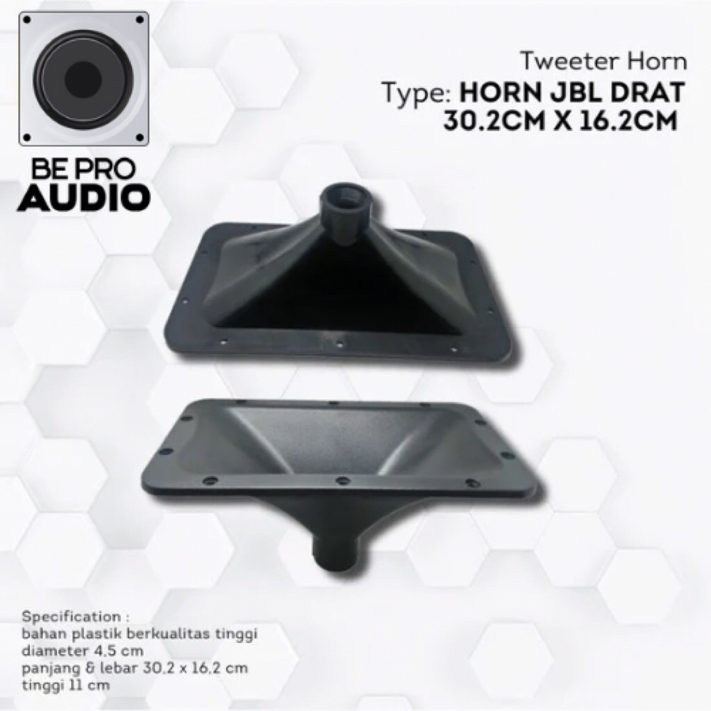 Tweeter horn Tinggi 11 CM Tweter Corong 30,2 x 16,2 CM JBL