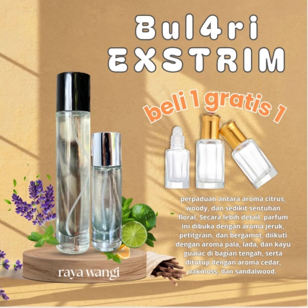 Parfum Refill Premium Bv Bul Exstrim by Raya Wangi Parfum