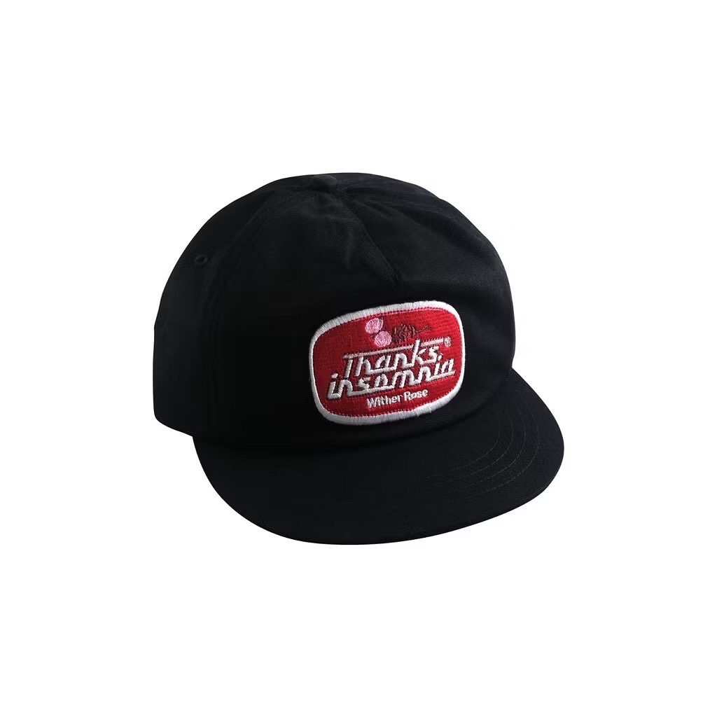 THANKSINSOMNIA - 6 Panel Cap Etira Black Hat