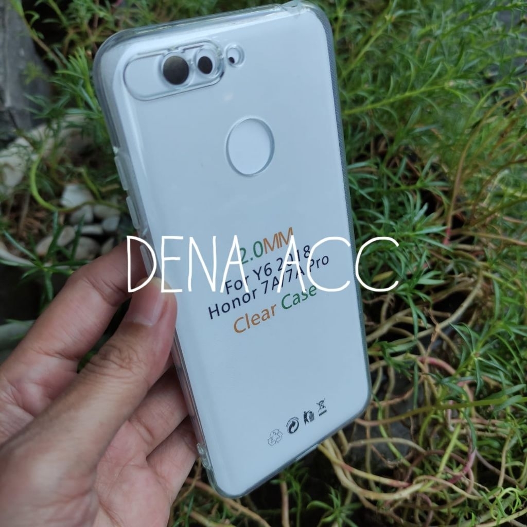 Soft Case Silikon Case Clear Transparan Huawei Y6 2018