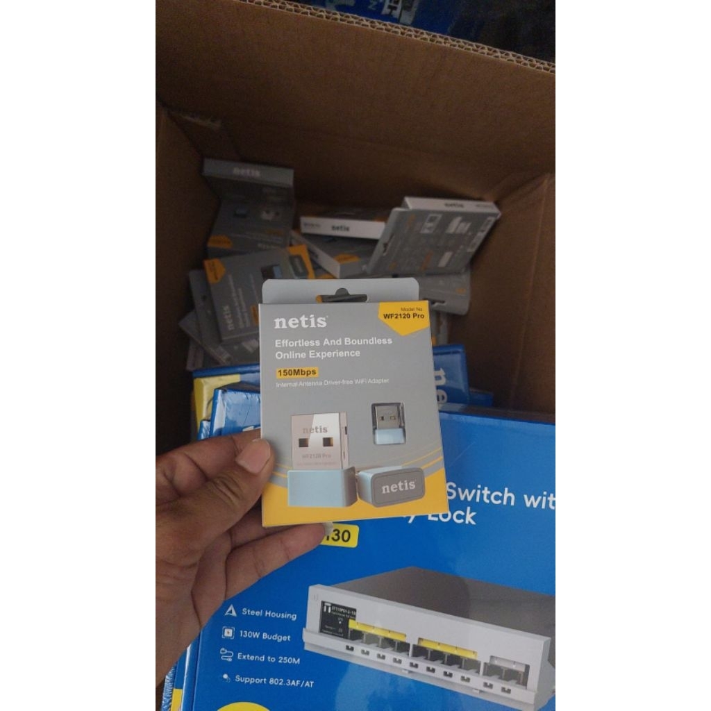 Usb wifi nano netis penagkap sinyal wifi