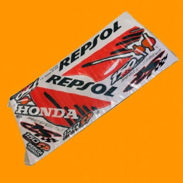 stiker NSR 150 SP repsol KER - striping sticker nsr sp