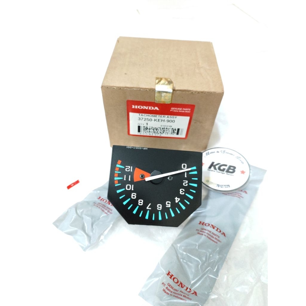takometer tachometer assy honda gl pro max Ori baru ahm 37250 keh 900