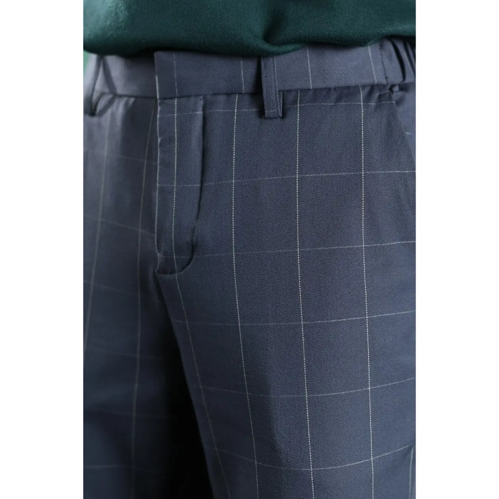 Heymale Grid Trousers Celana Panjang Pria