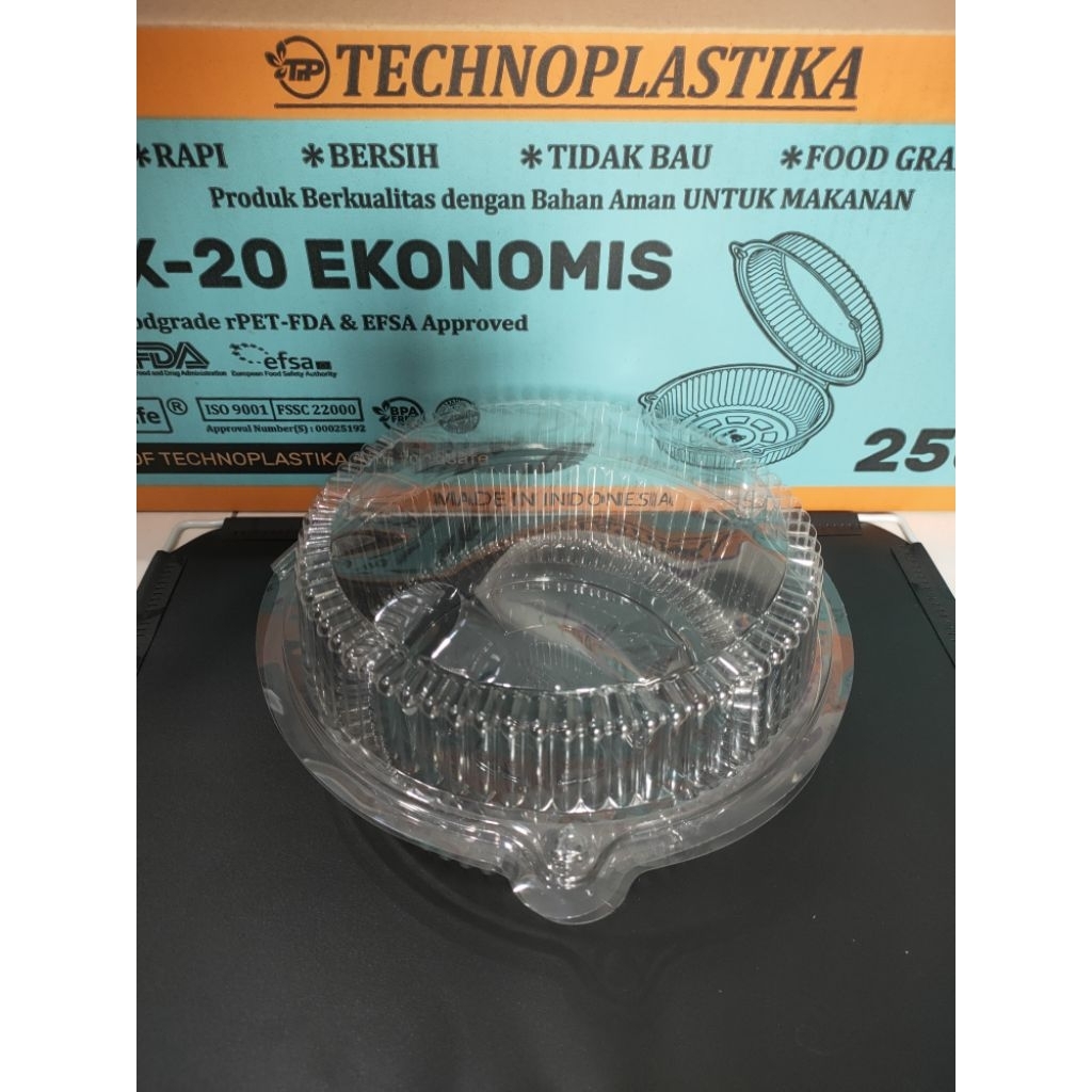 Mika Bolu Sifon 20cm / Mika Bolu Bulat / Mika Kue Chiffon