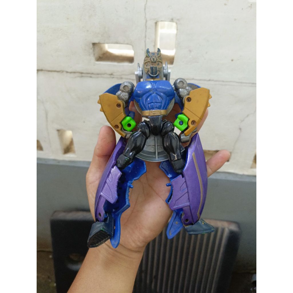 figure power ranger ninja storm navy thunder warrior triple zord kws