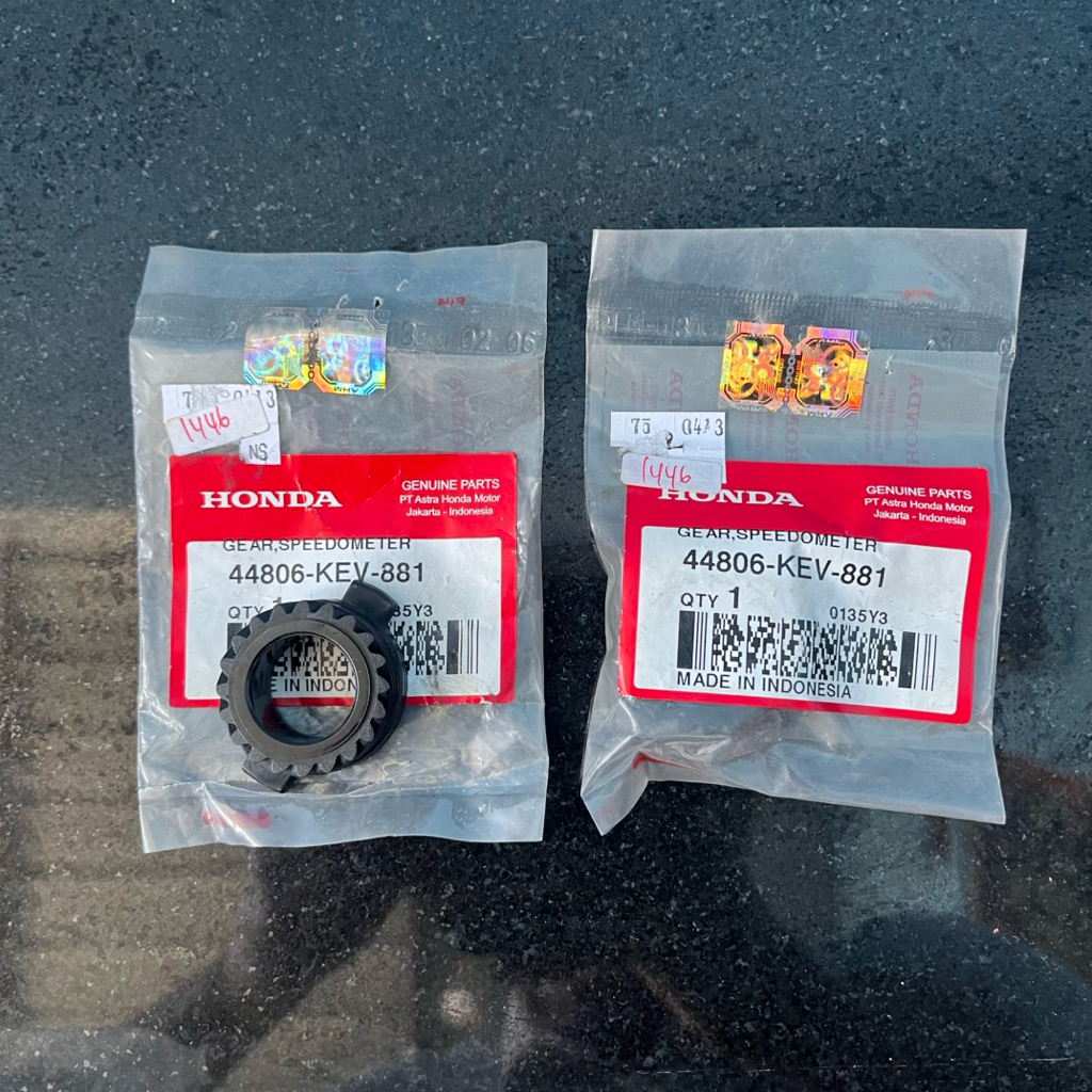 gear gigi gearbox speedometer Honda Supra fit x xX 100 original 100% 44806-KEV-881