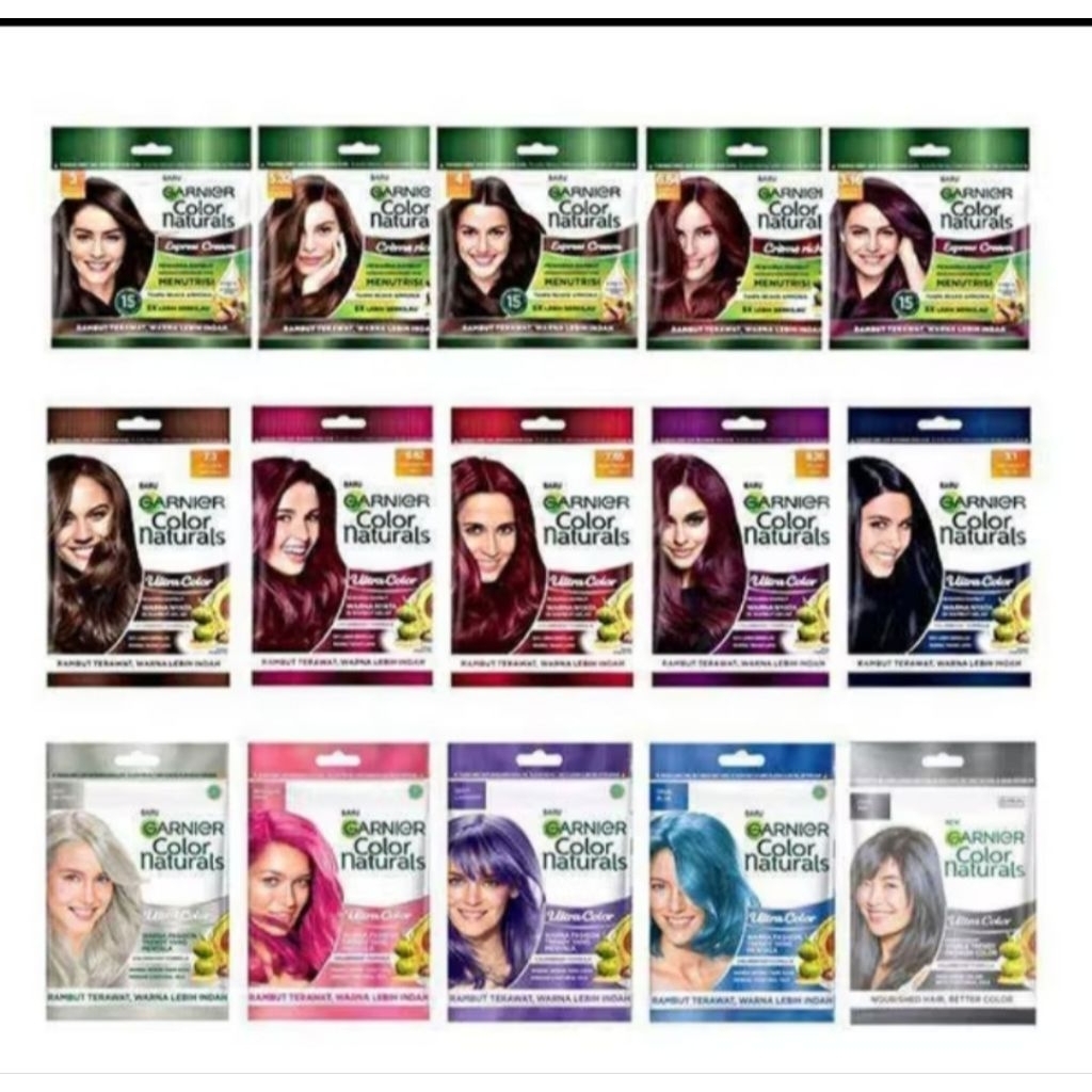 garnier cat rambut sachet