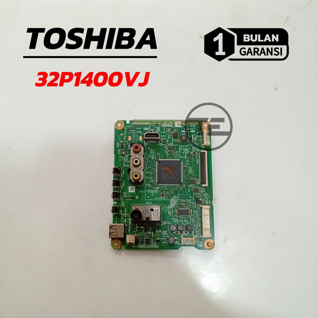 MESIN TV LCD TOSHIBA 32P1400VJ MAINBOARD MODUL MOTHERBOARD TV