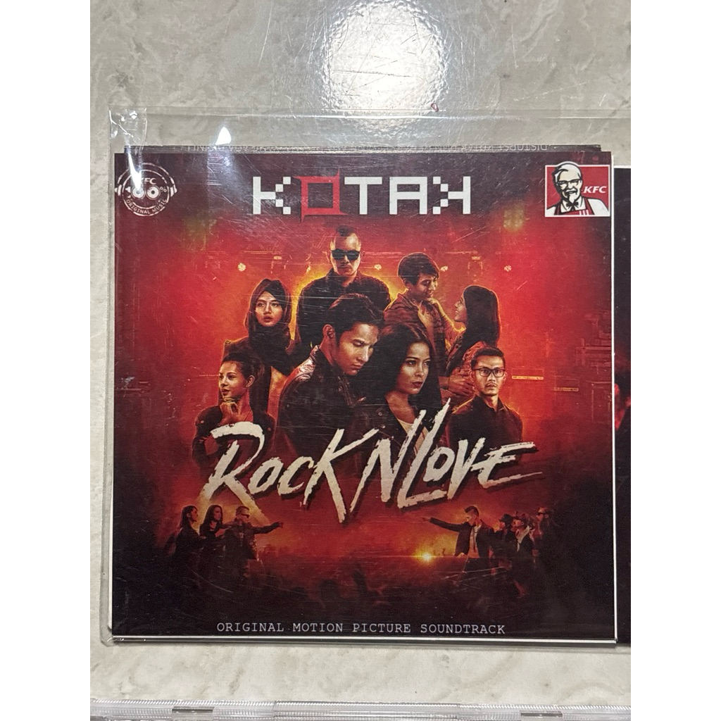 CD ALBUM KOTAK BAND ROCK N LOVE ORIGINAL