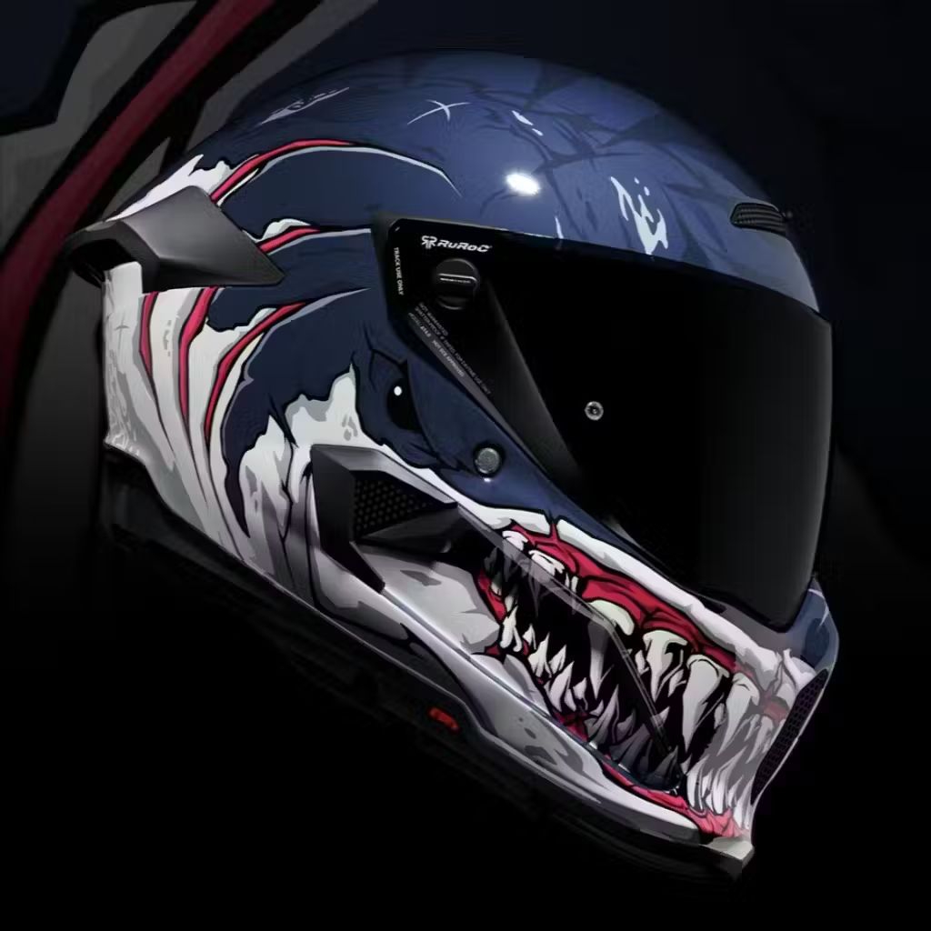 [READY STOCK] HELM RUROC ATLAS 4.0 CARBON FRENZY NEW RELEASE 2025 | HELM MOTOR | BRAND RUROC ORIGINA