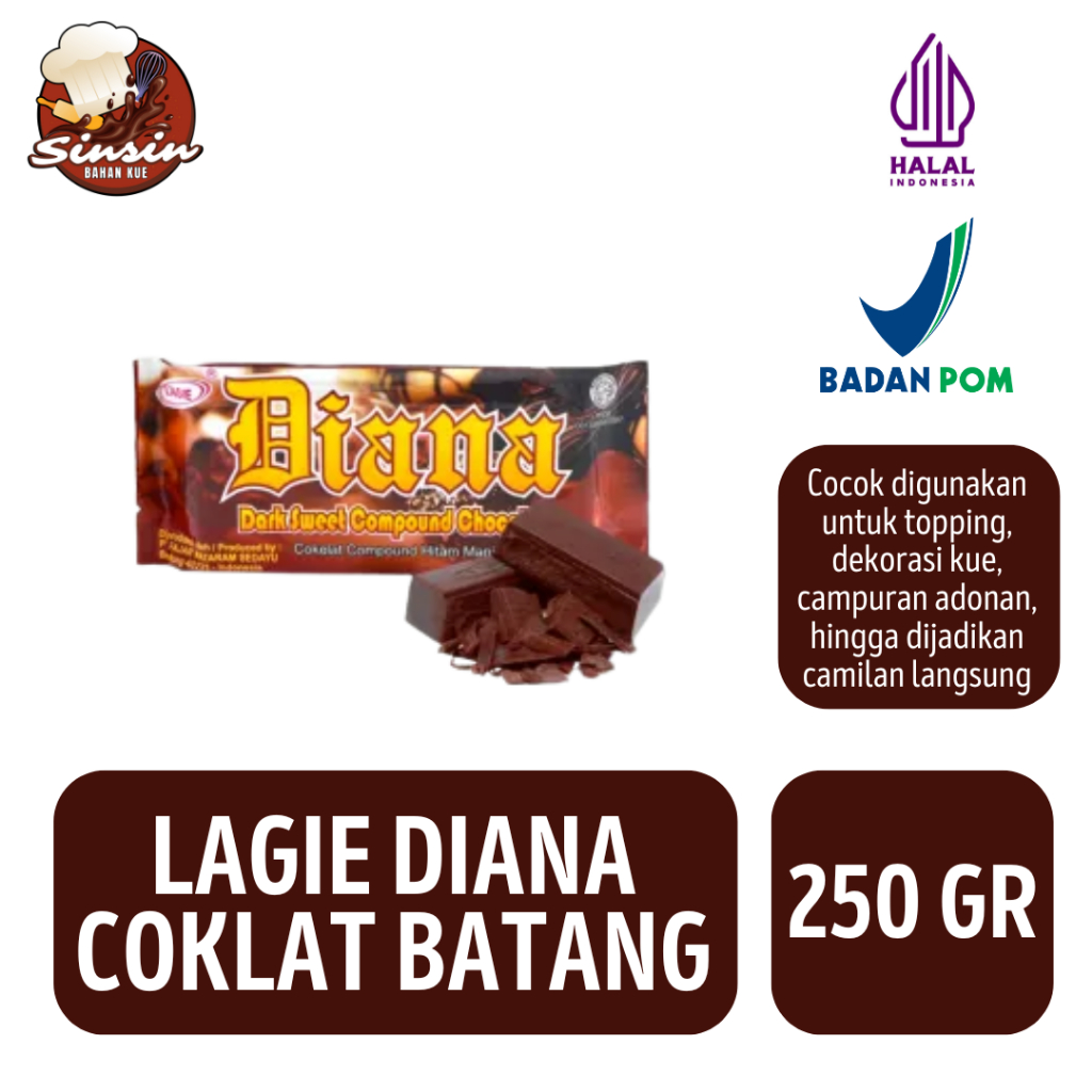 Lagie Diana Coklat Batang [250GR]
