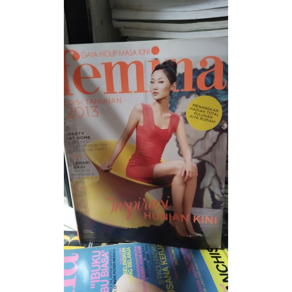 MAJALAH FEMINA EDISI TAHUNAN INSPIRASI HUNIAN KINI