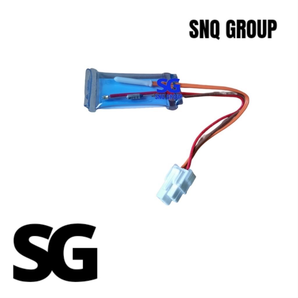 Thermistor fuse kulkas inverter LG - Sensor suhu panas dan dingin kulkas LG inverter - Termis fuse k