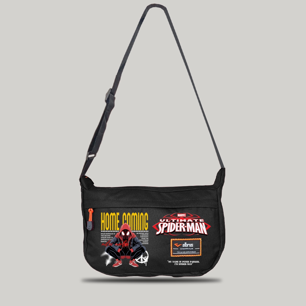 Tas Selempang Pria untuk Sekolah Tas Soren Selendang Cowok Messenger Bag Laki laki Sublim Elbrus