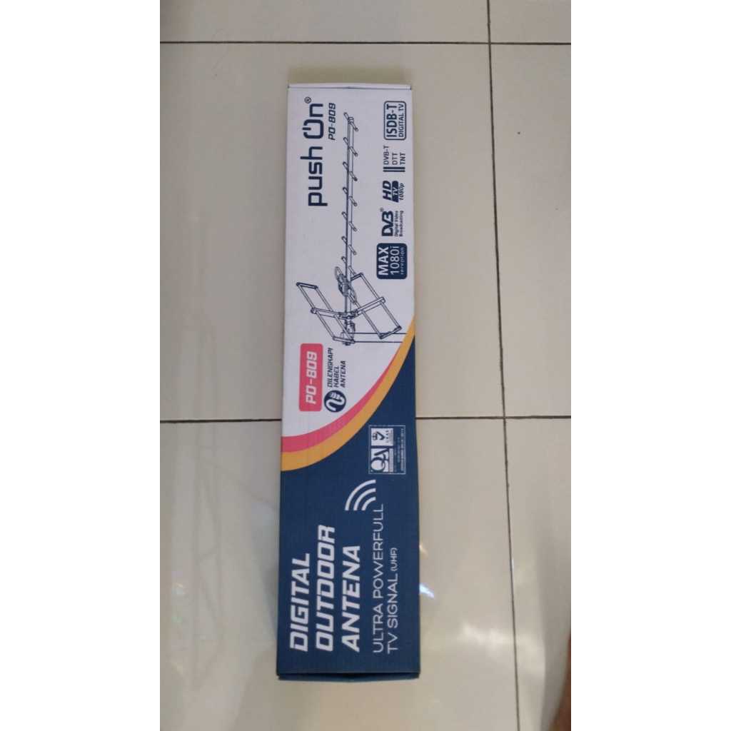 Antena TV Digital Push On PO-809