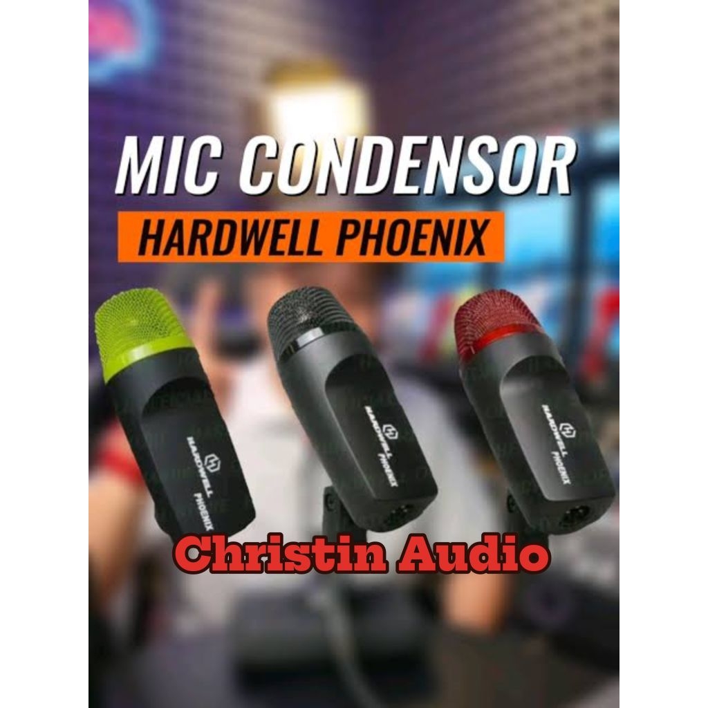 Mic Kabel Condenser / Mic Recording / Mic Podcast Hardwell PHOENIX Original Free Cover Mikrofon
