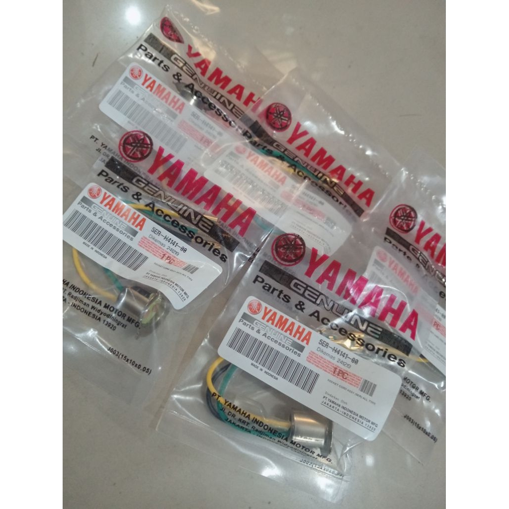 5 pc Fiting lampu depan mio universal