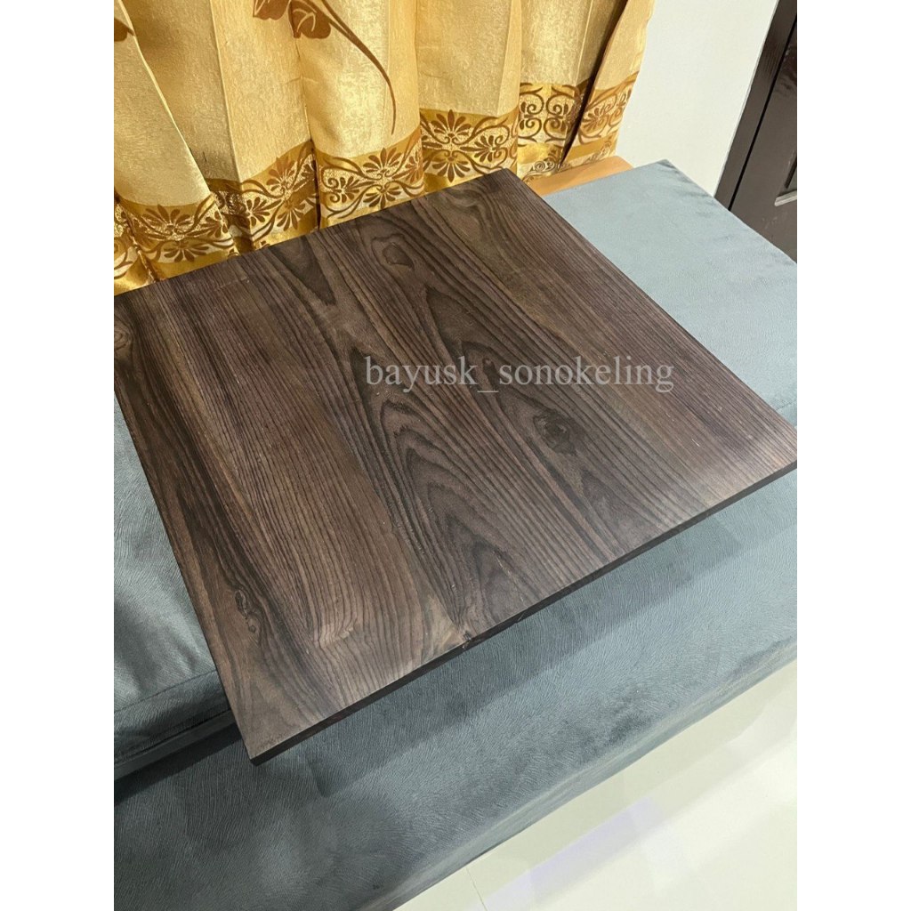 Papan kayu sonokeling full galih ukuran custom