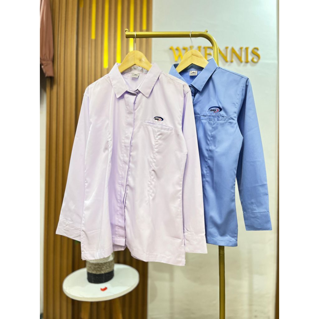 Baju Dinas BPKP Putih/Baju Dinas BPKP Putih/Baju Dinas Bordir Logo/Baju PDH