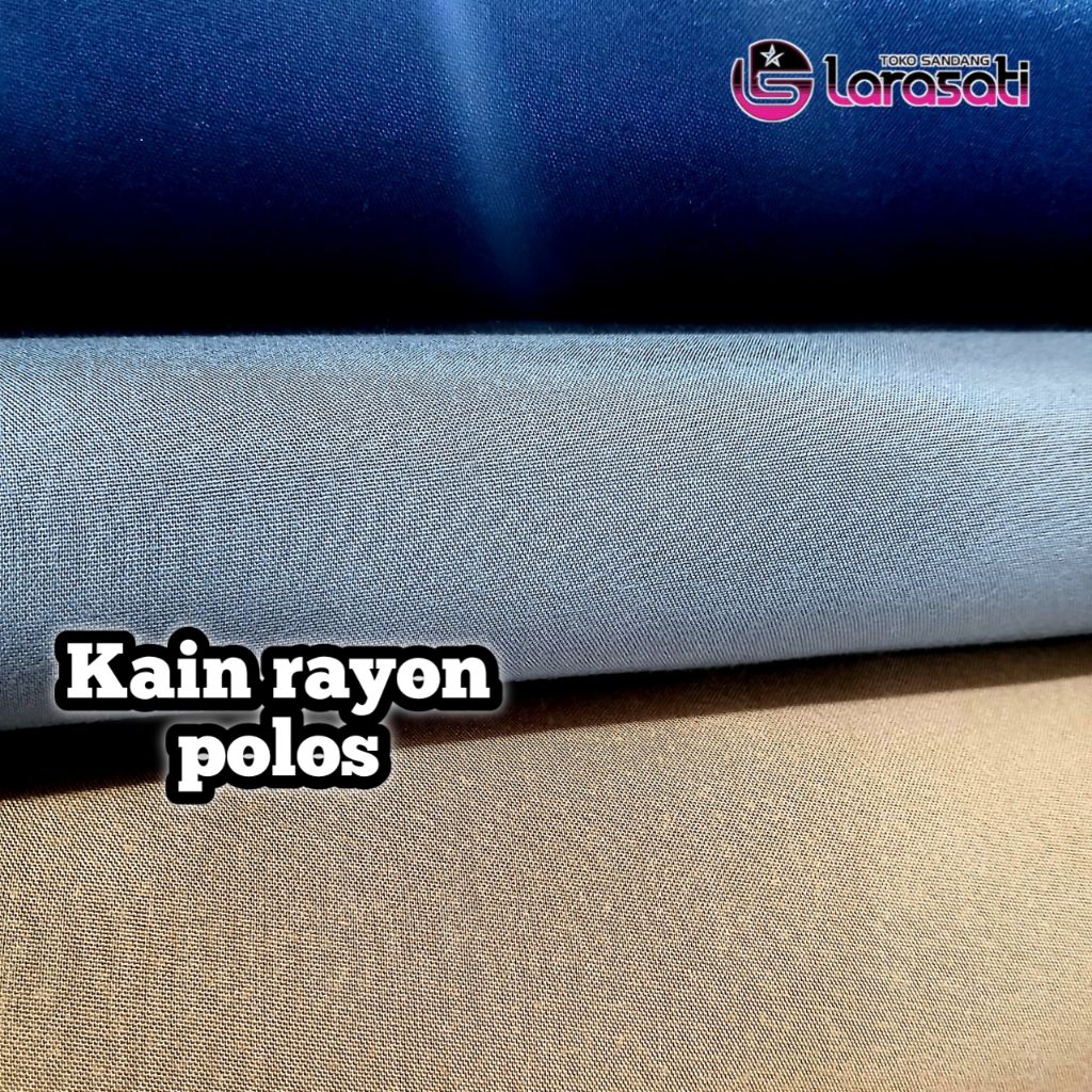 KAIN RAYON POLOS/KAIN DASTER/KAINMUKENA