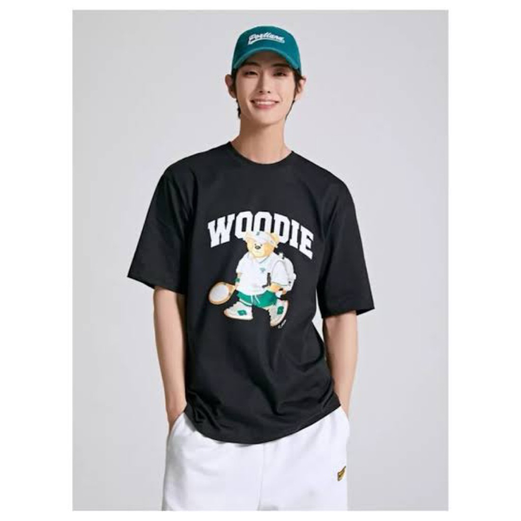 [Readystock] SPAO Woodie tees korea 100% unisex