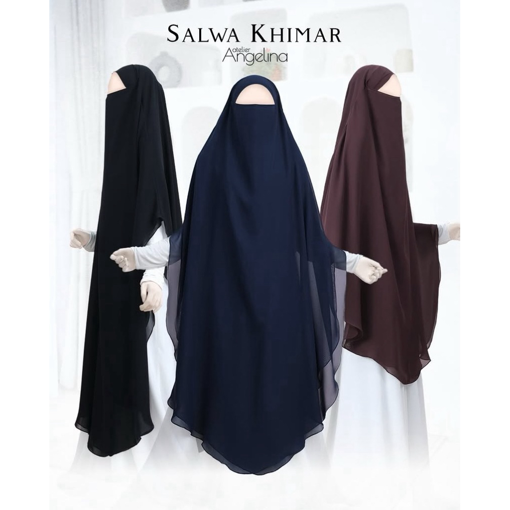 SALWA KHIMAR BY ATELIER ANGELINA NWT