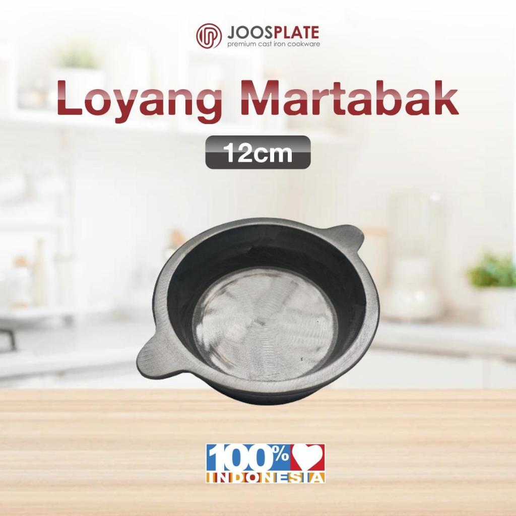 Mini Loyang Martabak Manis Loyang Terang Bulan Ukuran 12cm Besi Cor Tebal