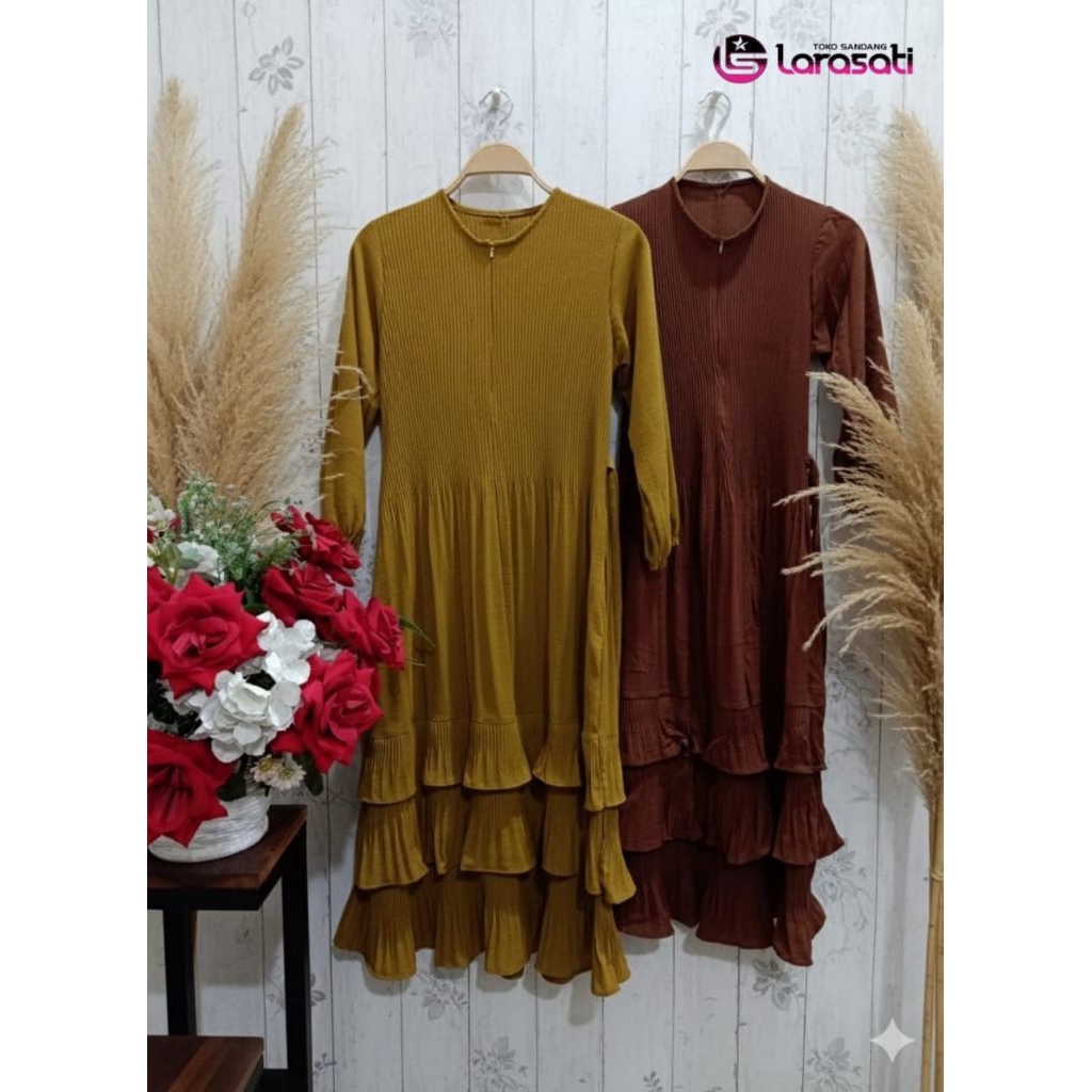 Busana Gamis Anak Perempuan / Busana Gamis Anak Tanggung / Busana Gamis Anak Plisket