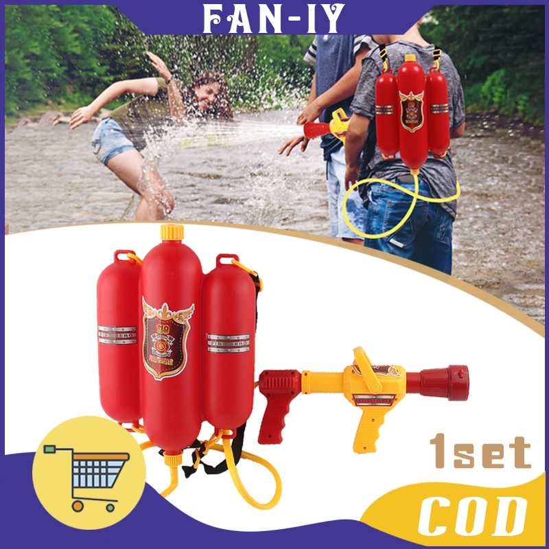 Tekanan Tinggi Anak Mainan Semprotan Air Mainan Pistol Air Water Gun Backpack Mainan Pistol Air